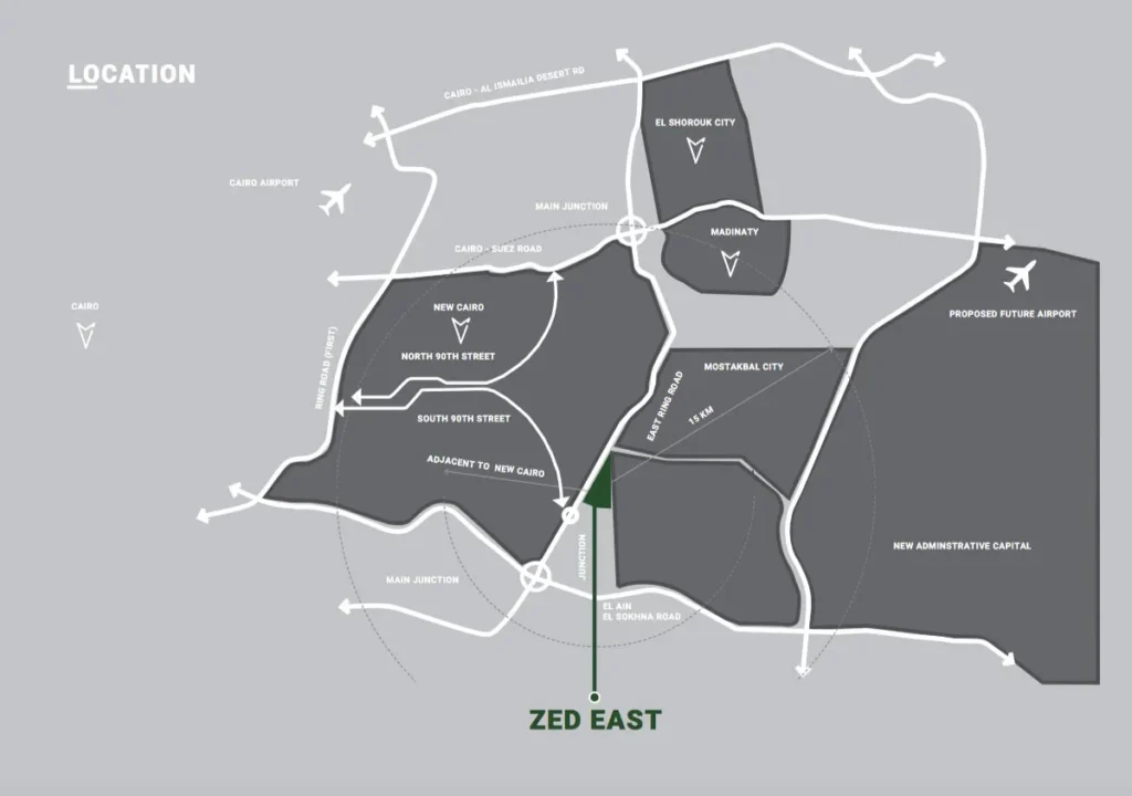 كمبوند زيد ايست التجمع الخامس | Zed East New Cairo