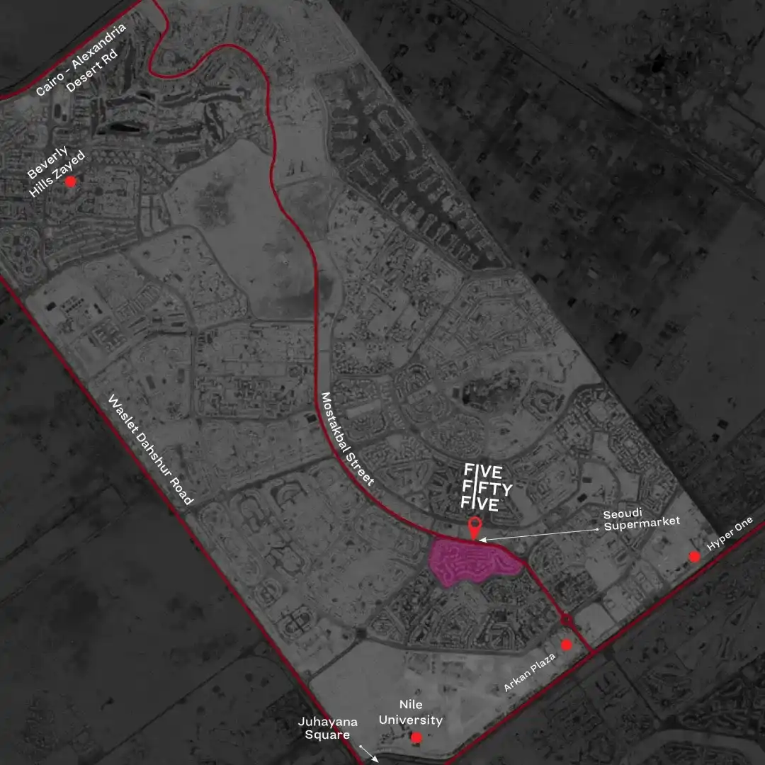 Five Fifty Five Mall Sheikh Zayed Location