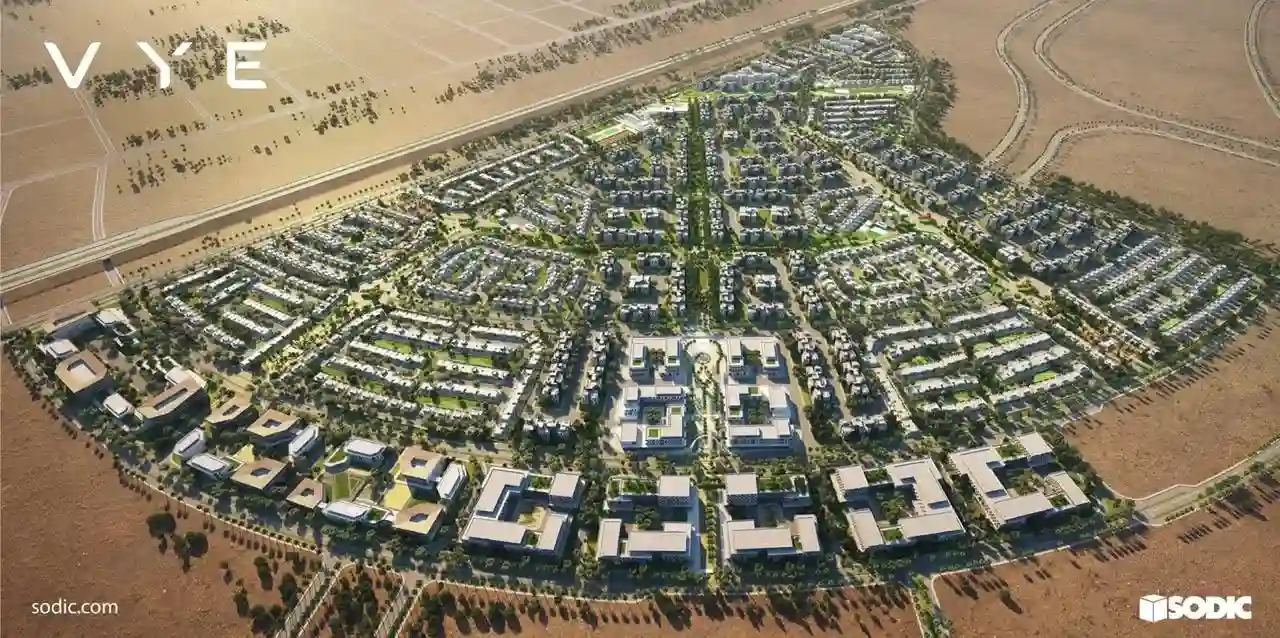 Strategic Location of Vye Sodic New Zayed