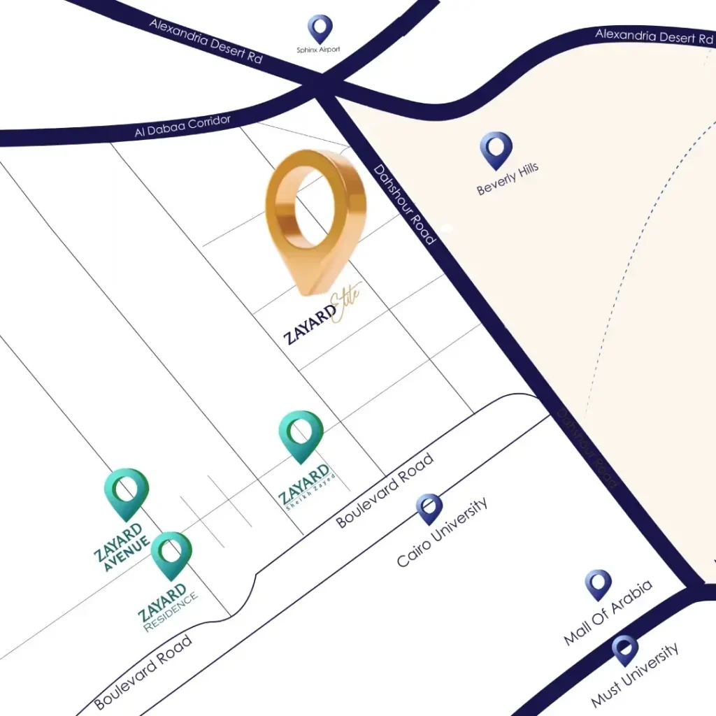 كمبوند ذا يارد ايليت الشيخ زايد الجديدة | Compound Zayard Elite New Zayed