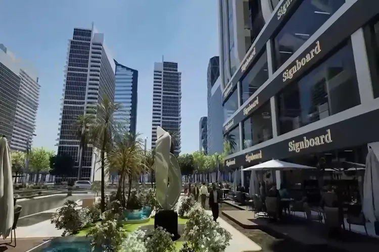 مساحة مول نزل تاور العاصمة الإدارية