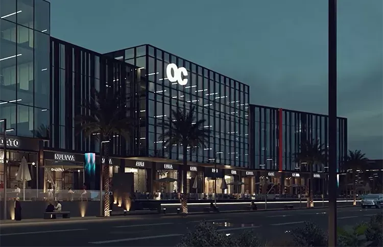 المساحة الكلية لمول OC القاهرة الجديدة