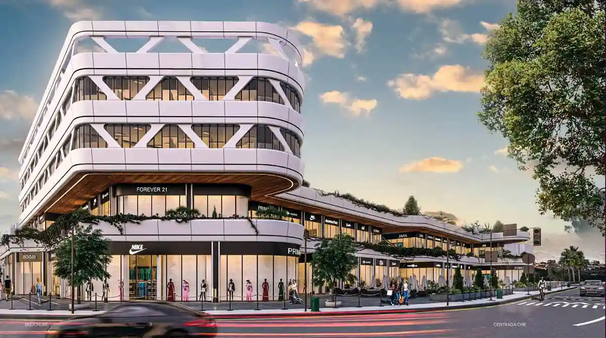 مساحة مول سنترادا وان 6 أكتوبر