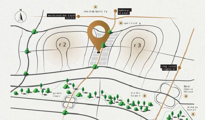 موقع مول ذا فايف العاصمة الإدارية
