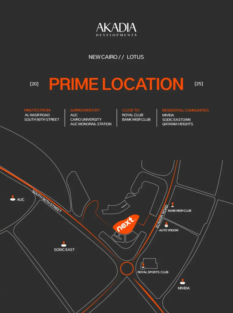 مول نكست بوينت التجمع الخامس | Next Point Mall New Cairo