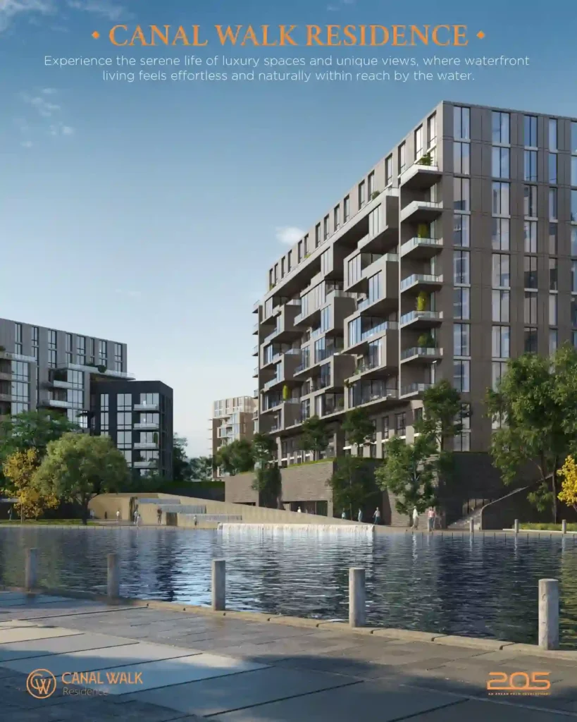مشروع كانال ووك ريزيدنس الشيخ زايد | Canal Walk Residence