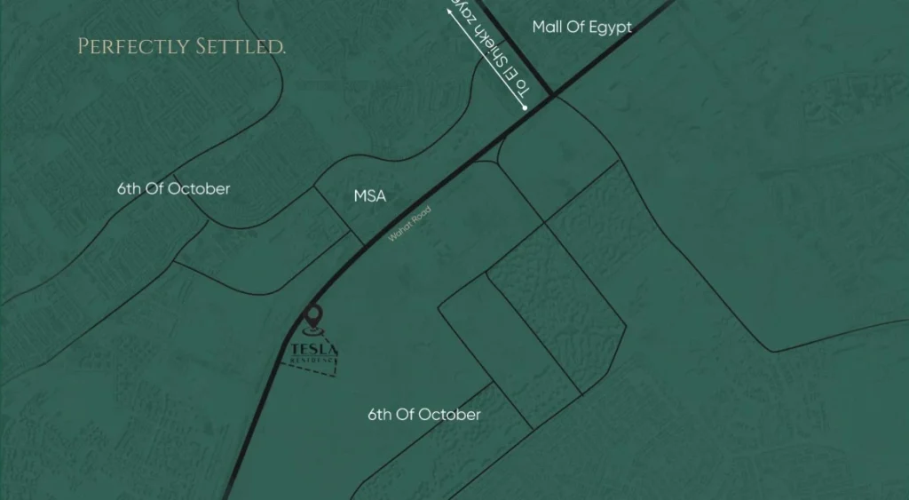 كمبوند تسلا ريزيدنس أكتوبر | Tesla Residence 6 October