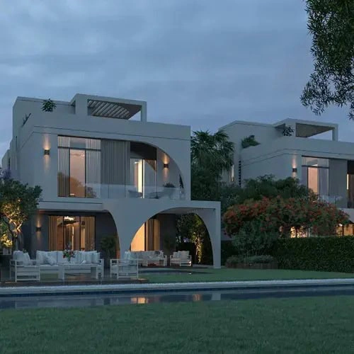 مساحة كمبوند ليك ويست 5 الشيخ زايد