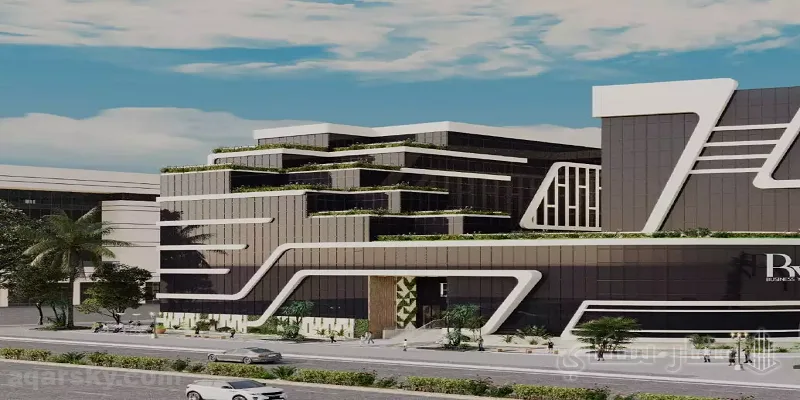 مول بيزنس يارد العاصمة الإدارية | Business Yard Mall New Capital - واجهة المبنى