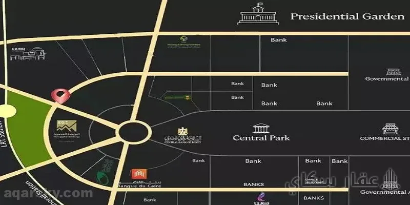 مول بيزنس يارد العاصمة الإدارية | Business Yard Mall New Capital - الموقع في الحي المالي والأعمال