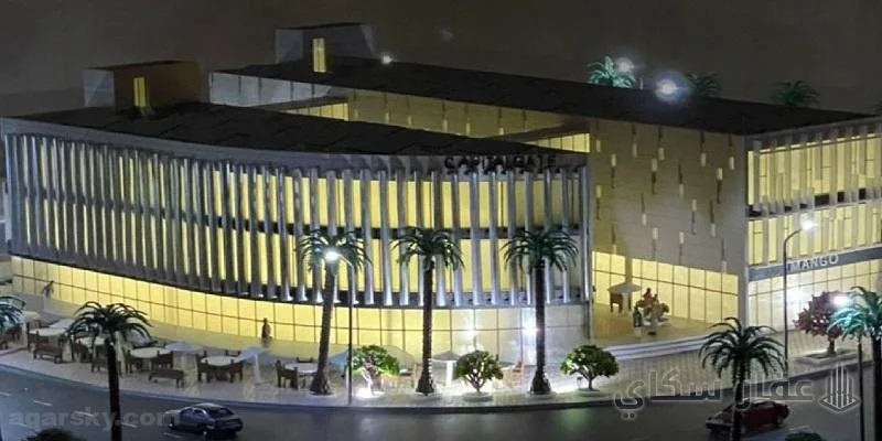 مول كابيتال جيت العاصمة الإدارية | Capital Gate Mall New Capital - مجسم المشروع