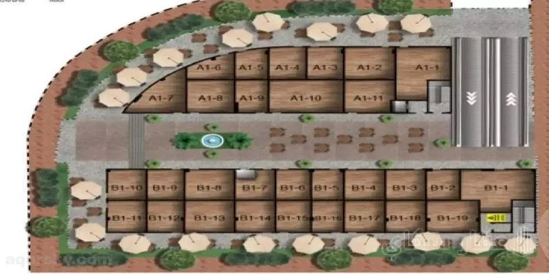 مول كابيتال جيت العاصمة الإدارية | Capital Gate Mall New Capital - مخطط الوحدات