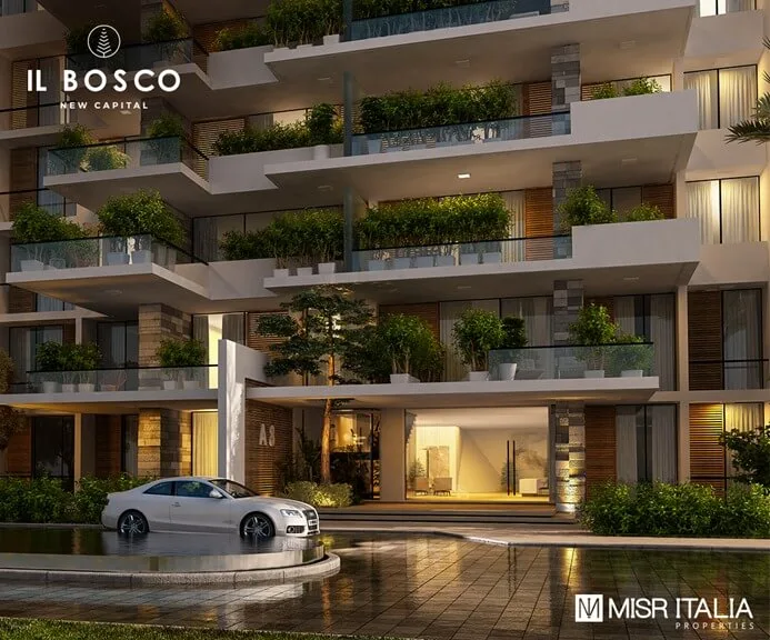 واجهات سكنية في كمبوند البوسكو العاصمة الإدارية