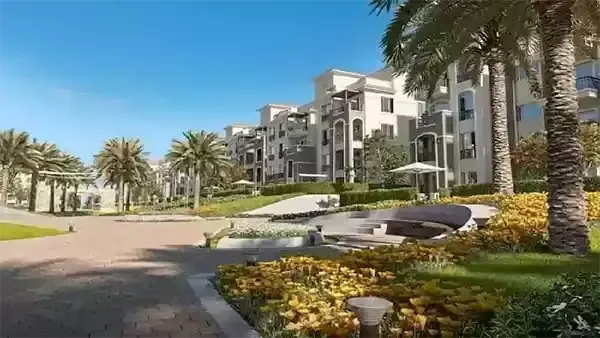كمبوند قطامية هايتس القاهرة الجديدة | Katameya Heights - ممرات المشاة والحدائق