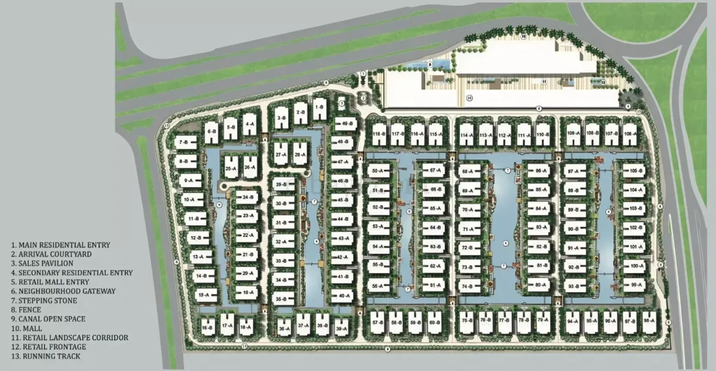 كمبوند ليك فيو ريزيدنس التجمع الخامس | Lake View Residence New Cairo - المخطط العام لكمبوند ليك فيو ريزيدنس التجمع الخامس