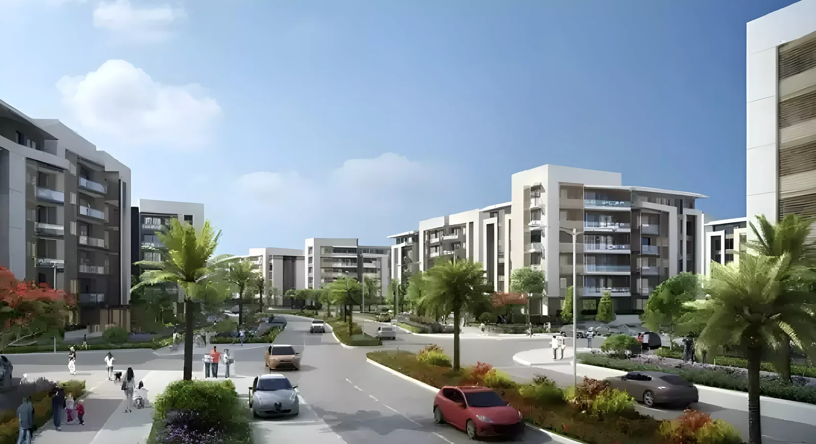مدينتي القاهرة الجديدة | Madinaty New Cairo - المجموعات السكنية والشوارع
