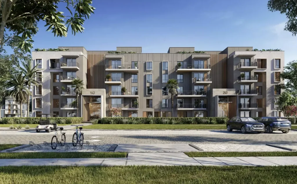 كمبوند أوك سوديك هليوبوليس الجديدة | Oak SODIC New Heliopolis - مدخل الوحدات والشارع الداخلي