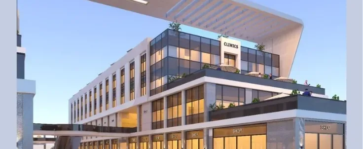 وان مول الشروق | One Mall Shorouk - مبنى المول من الجانب