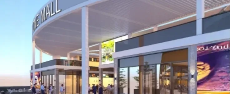 وان مول الشروق | One Mall Shorouk - المدخل الرئيسي المظلل