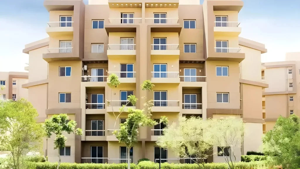ريفر ريزيدنس حدائق أكتوبر - واجهة المباني السكنية