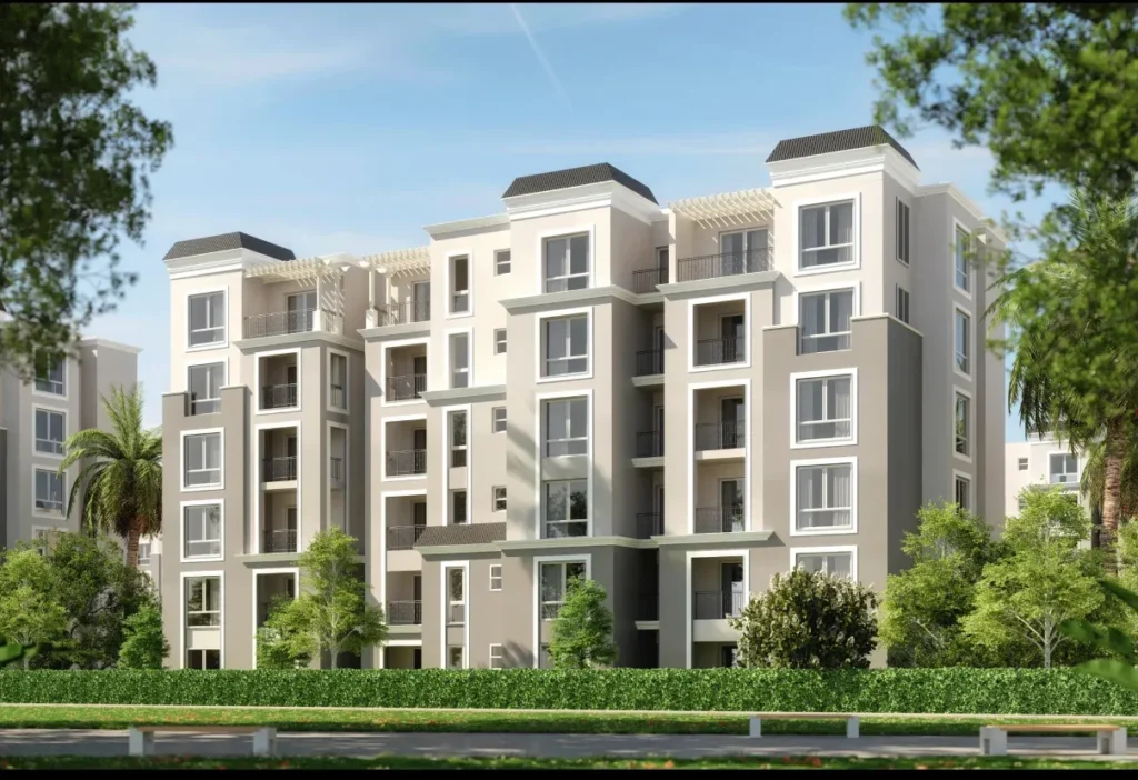 عمارة سكنية في كمبوند سراي القاهرة الجديدة | Sarai New Cairo