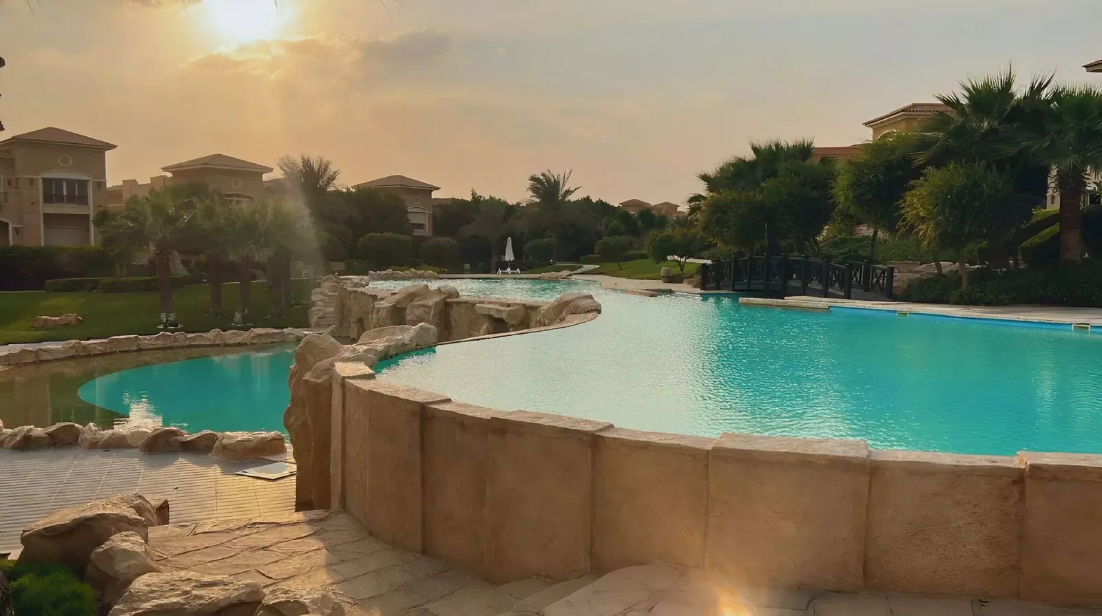 كمبوند ستون بارك التجمع الخامس | Stone Park New Cairo - حمام السباحة
