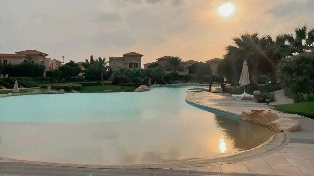كمبوند ستون بارك التجمع الخامس | Stone Park New Cairo - إطلالة على الحدائق