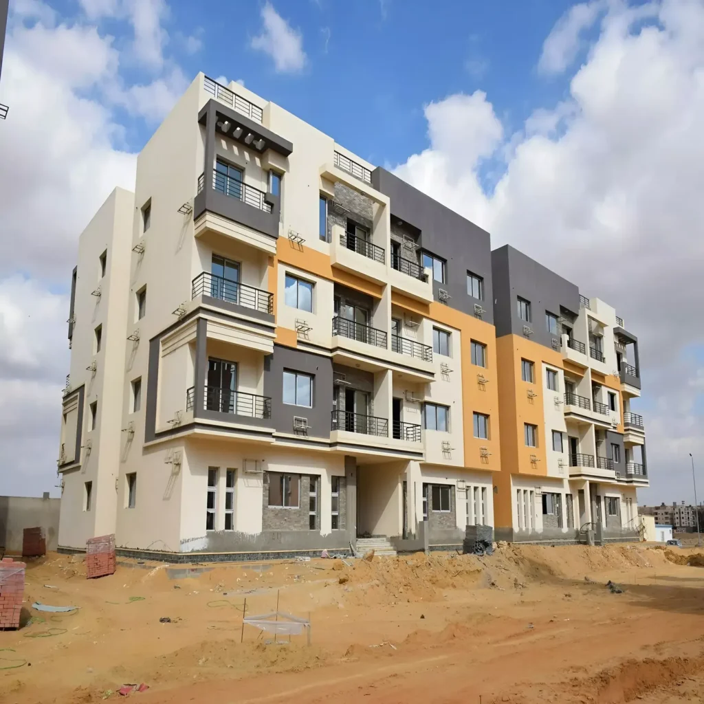 واجهة عمارة في كمبوند تالا أكتوبر