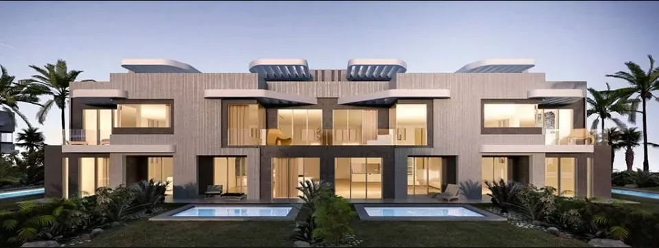 كمبوند ذا كانيون المستقبل سيتي | The Canyon Mostakbal City - تاون هاوس بحمام سباحة
