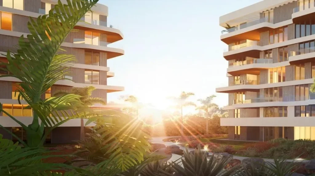 كمبوند ذا كانيون المستقبل سيتي | The Canyon Mostakbal City - عمارات سكنية وسط الخضرة