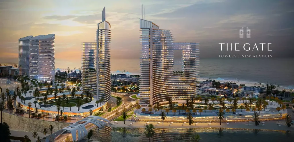 كمبوند ذا جيت تاورز العلمين الجديدة | The Gate Towers New Alamein