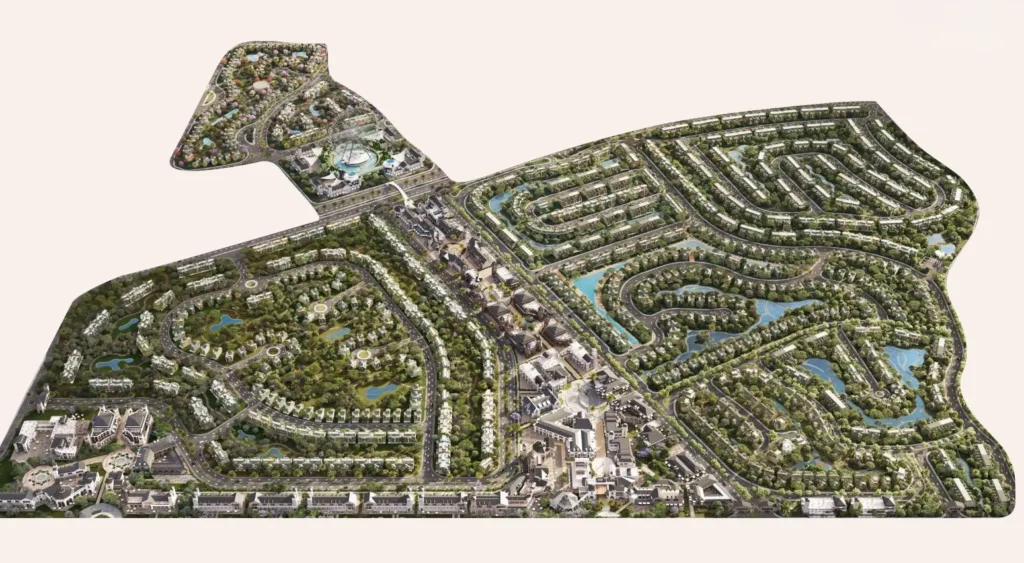 كمبوند ذا وندر مارك المستقبل سيتي | The Wonder MarQ Mostakbal City - المخطط العام