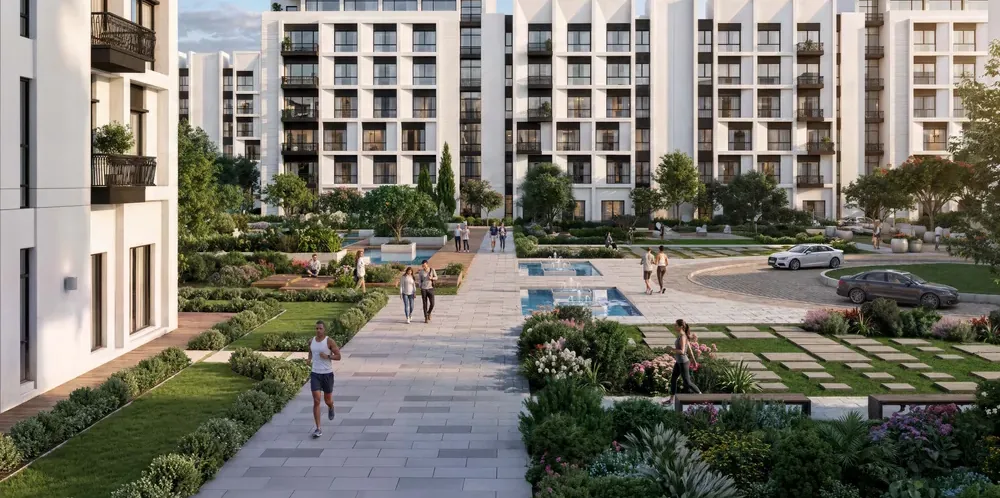 كمبوند ووتر واي ويست الثورة الخضراء الشيخ زايد | Waterway West Sheikh Zayed