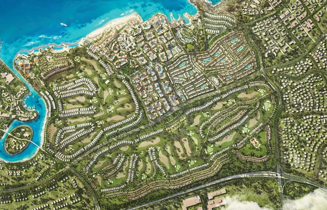 المخطط العام لوادي يمم في رأس الحكمة