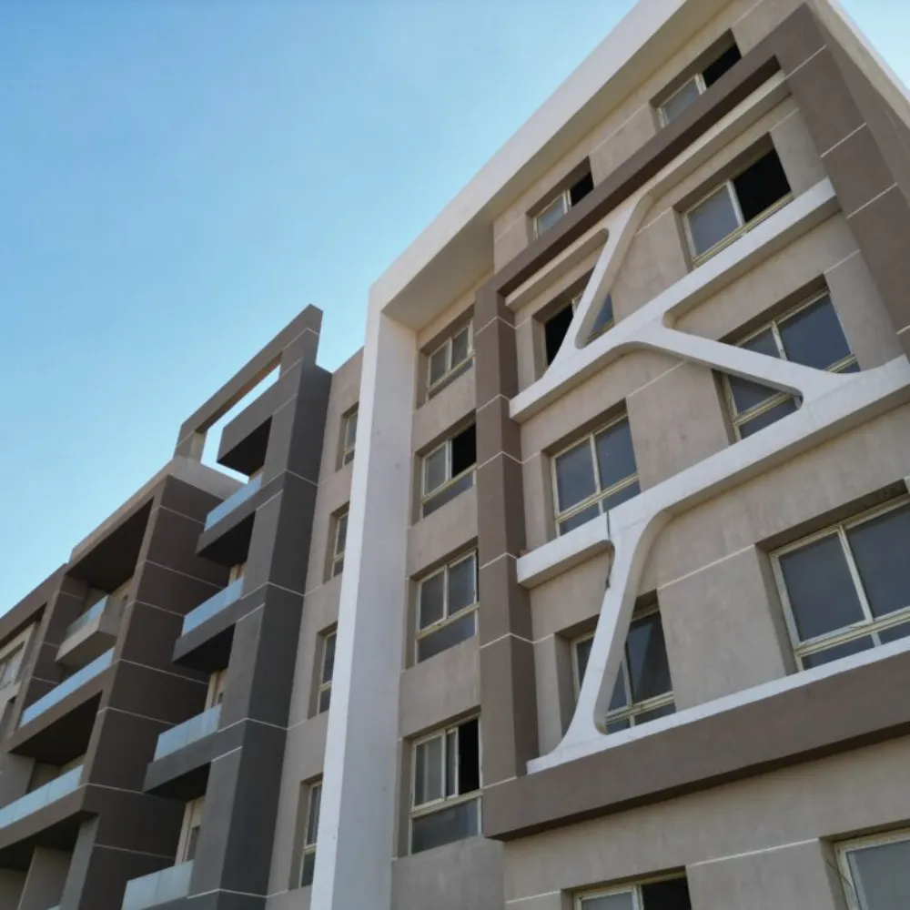 كمبوند زيزينيا المستقبل سيتي | Zizinia Mostakbal City - واجهات العمارات